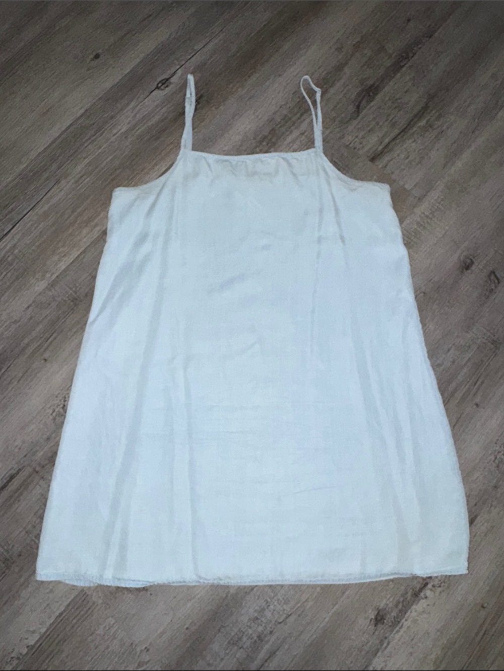 Cotton On Light Blue Linen Mini Dress